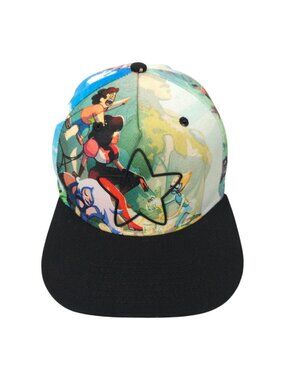 Steven Universe Cartoon Network All Over Print Snapback Hat Embroidered Star Cap